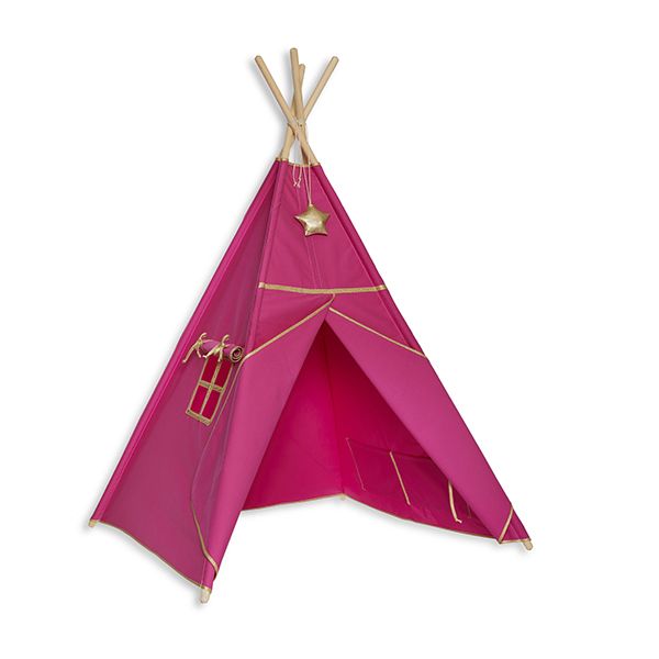 Pink teepee tent best sale