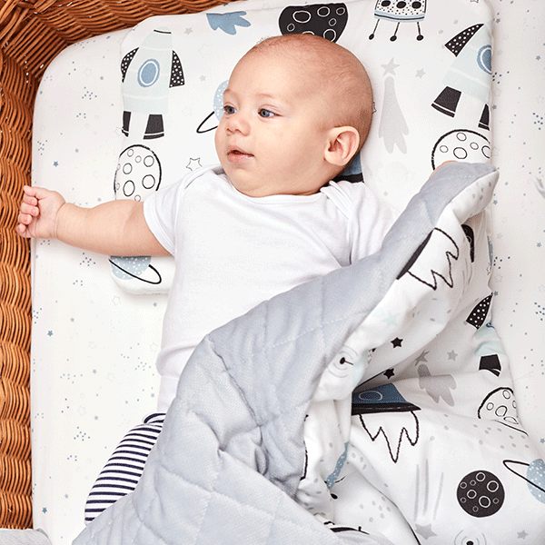 Baby swaddle outlet pillow