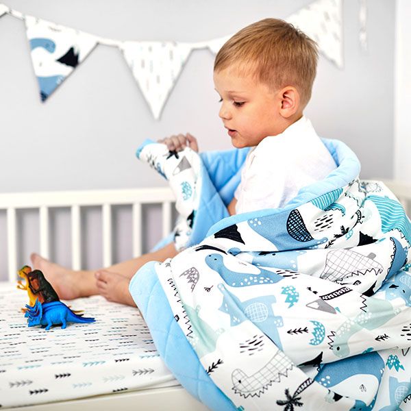 FUNUPUP Couverture Bébé pour GarçOn Fille Double Face Couverture Enfant  pour GarçOn Fille 110x140cm : : Bébé et Puériculture