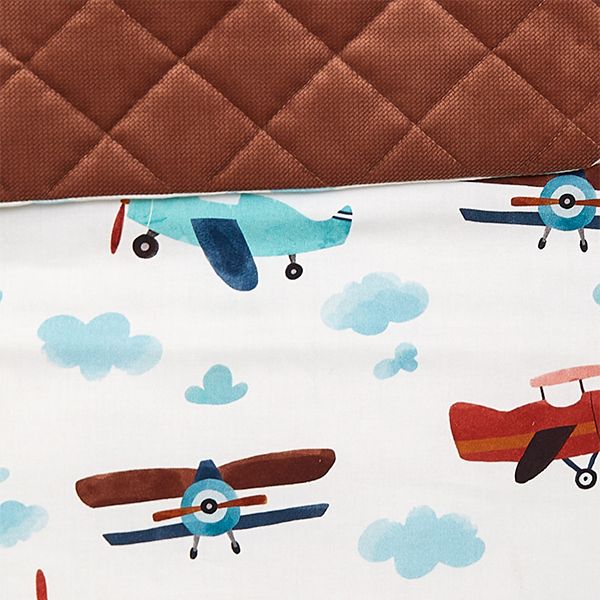 Airplane outlet baby quilt