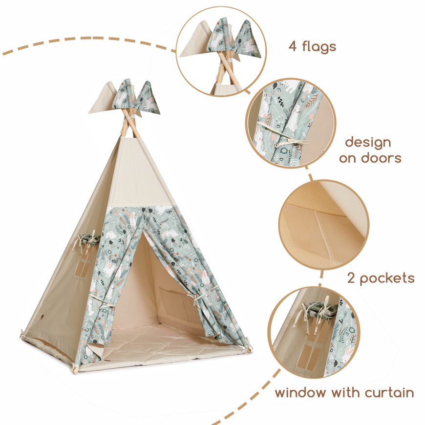 Rabbit teepee online