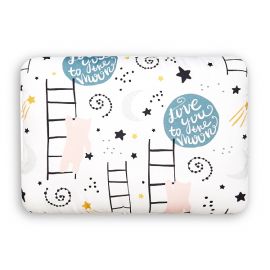 Junior Bed Pillow L - Love to the Moon