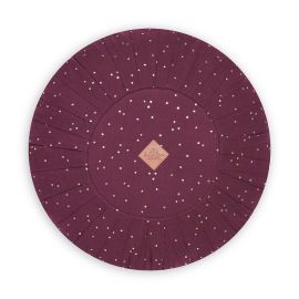 Round Pillow - Burgundy