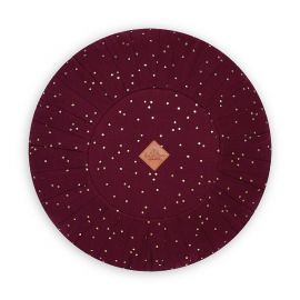 Round Pillow - Burgundy