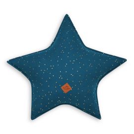 Star Pillow - Teal Blue