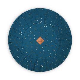 Round Pillow - Teal Blue