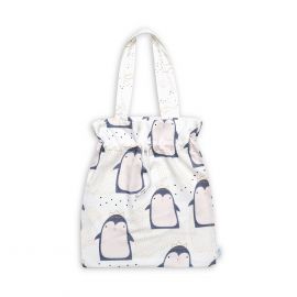 Drawstring Bag - Lovely Penguin