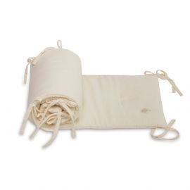Baby Bed Bumper 70x140 - Muslin - Ecru