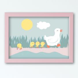 Pictorial Stories - Ducks Pink