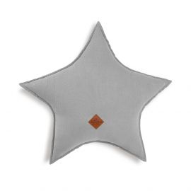 Star Pillow smooth - Grey