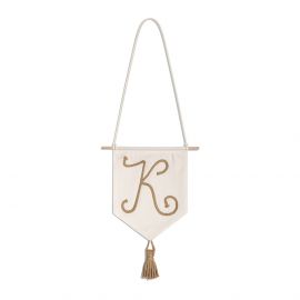 Embroidered Name Banner - K