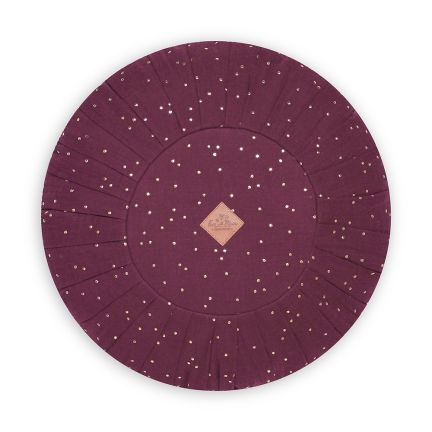 Poduszka Okrągła - Burgundy