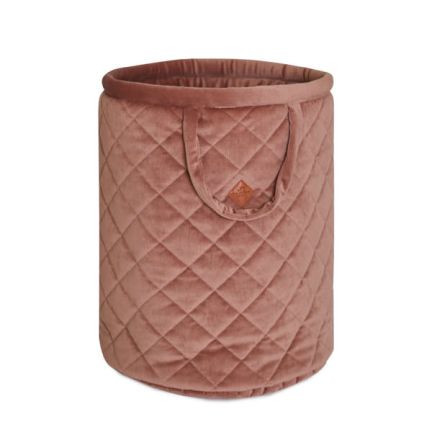 Basket for Toys - Velvet - Brown Mocca