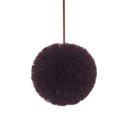 Pompon 30 cm - Brown