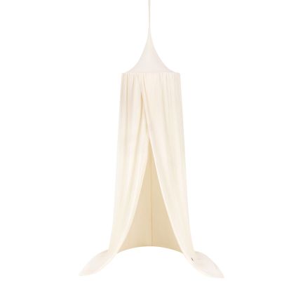 Smooth Bed Canopy - Ecru