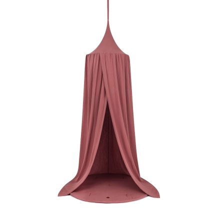 Baldaquin Lisse + Tapis de sol - Pink