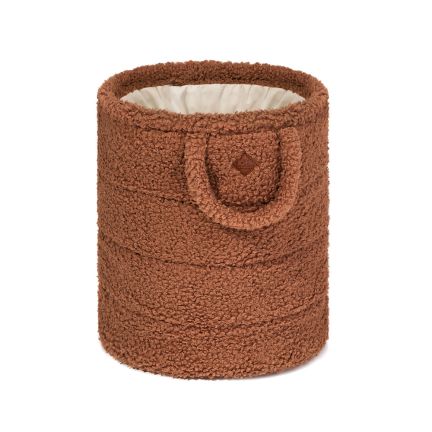 Basket For Toys Boucle - Ginger