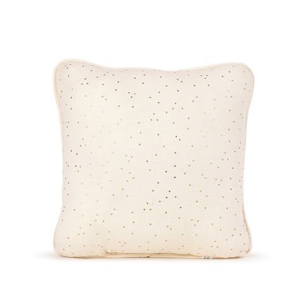 Square Muslin Pillow - Ecru