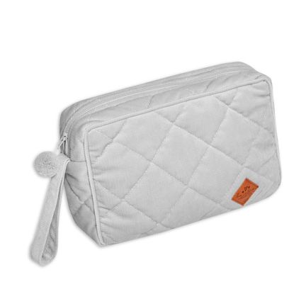 Toiletry Bag - Velvet - Grey