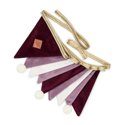Girlanda - Velvet Berry Gold