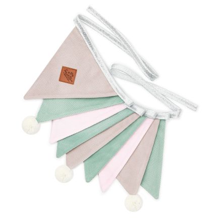 Girlanda - Velvet Pastel Silver