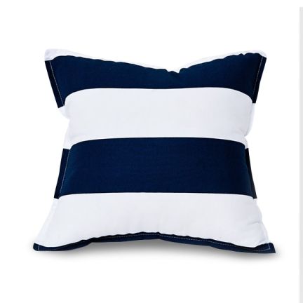 Poduszka - Square Stripes navy