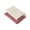 Paquete de 2 fulares de muselina - Ecru/Pink