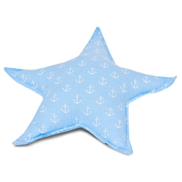 Poduszka - Star Treble blue