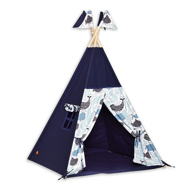 Teepee Tent + Floor Mat - Sea Adventure