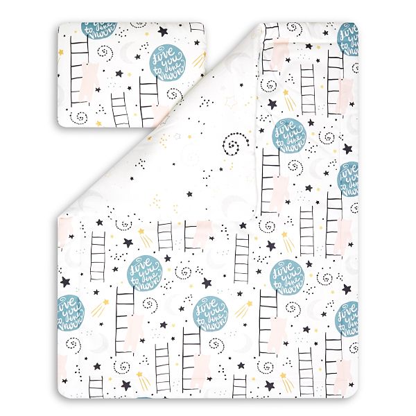 Toddler Bedding Set M - Love to the Moon