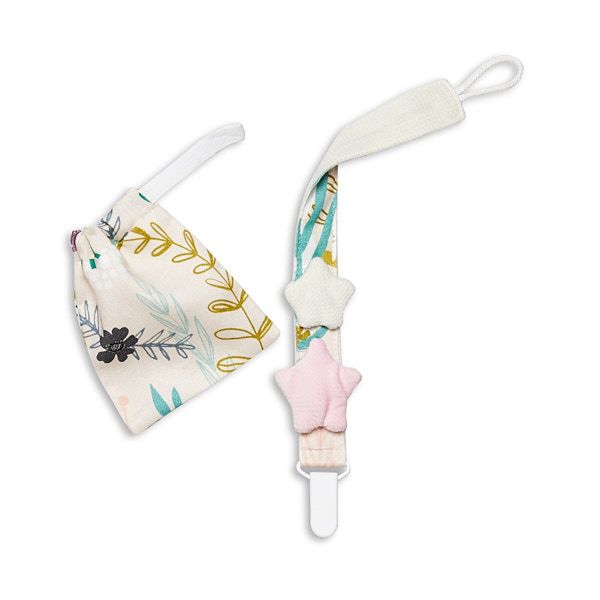 Pacifier Clip - Floral Blooming