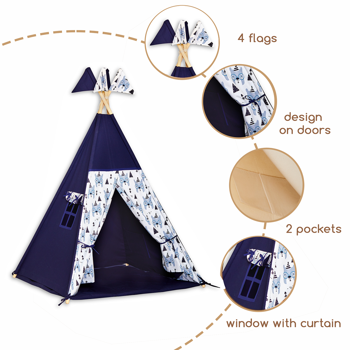 tipi size