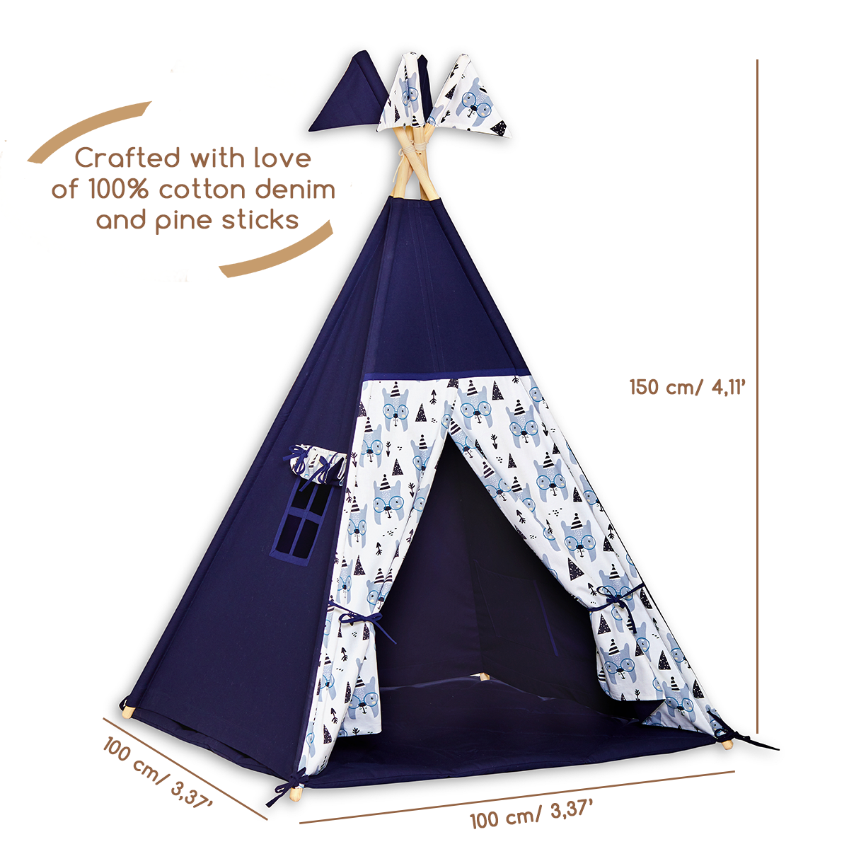 tipi size